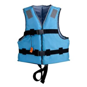 Generisch Schwimmlernweste Herren Damen Schwimmwesten Erwachsene Mit Einstellbare Sicherheits Straps Pfeife Doppelten SicherheitsverschlüSse Reflektierenden Streifen Schwimmen Jacket, 15.99