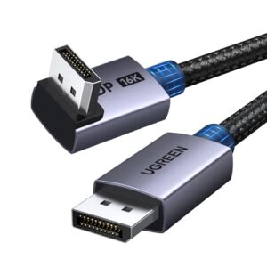 UGREEN 16K 90 Grad Winkel Displayport Kabel 2.1 16K 10K 60Hz 8K 120Hz (2M), 11.99