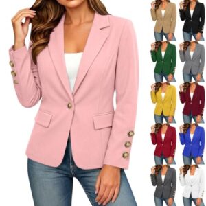 , Damen Blazer Schwarz Für Kleid Langarm – Kurzblazer Damen Festlich Weiß