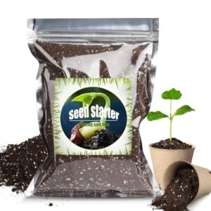 5.63, Bio Saatgut-Starter Premium Blumenerde Mix 1L, natürliche Saatgut-Startermischung für schnelle Keimung und kräftige Sämlinge mit starken Wurzelsystemen