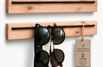 Brillenhalter Wand – Brillenhalterung & Sonnenbrillen Halter/Organizer