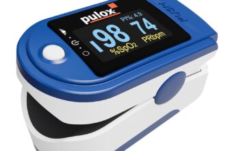 Pulox PO-200 Solo Pulsoximeter Blau zur Messung von SpO2