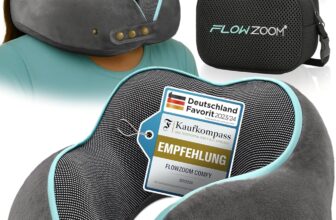 FLOWZOOM Comfy Nackenkissen Flugzeug & Auto