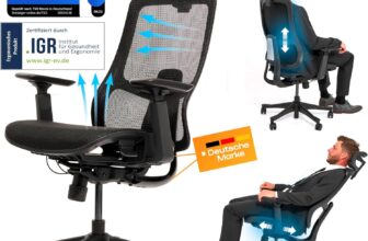 VALKENSTOL M5 Bürostuhl Ergonomisch Testsieger