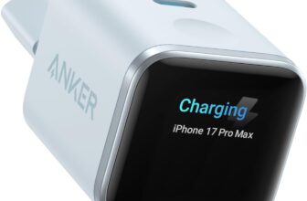 Anker Smart Ladegerät, Anker Nano 45W USB C Ladegerät mit Display GaN