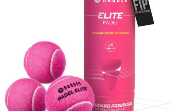 Raquex Elite Pink Padelbälle – 3, 6, 9 oder 120 Bälle – für alle Platzflächen – FIP-Spezifikation