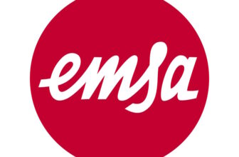 Emsa N31006 Drink2Go Glas Trinkflasche | Fassungsvermögen: 0,7 Liter| Schraubverschluss | 100% dicht | spülmaschinenfest | Dunkelblau