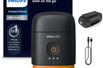 Philips Rasierer Series 500 – kompakter Elektrorasierer für Herren
