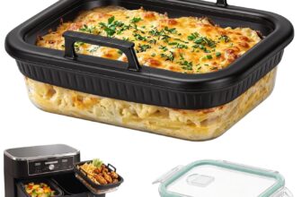 Glas Auflaufform für Airfryer