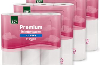 Amazon Premium Toilettenpapier, 4-lagig, 48 Rollen