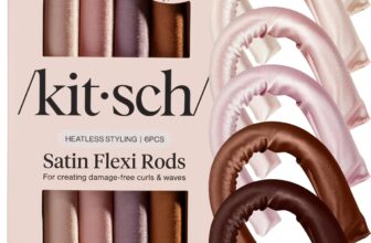 Kitsch Jumbo Flexi Locken ohne Hitze 6 Stück – Rosewood