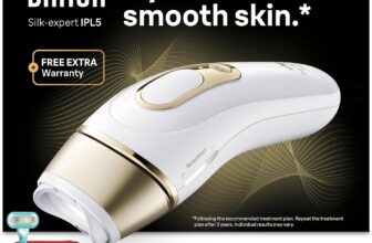 Braun IPL Geräte Haarentfernung Silk·expert Pro 5, PL5321, Weiß/Gold