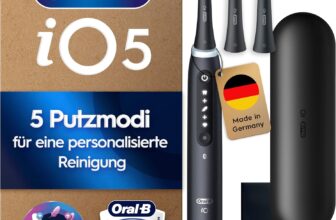 Oral-B iO Series 5 Elektrische Zahnbürste, Schwarz