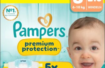 Pampers Premium Protection Größe 3, 210 Windeln, 6kg-10kg