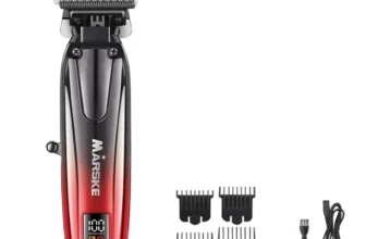 MARSKE 5053 Professioneller elektrischer Haarschneider mit digitaler Anzeige,Gradientdesign,geeignet für Haar- und Glatz