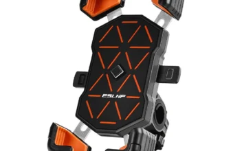 ESLNF Universal Halterung für Fahrräder für Telefone von 4,5-7,2 Zoll, hält das Telefon sicher am Motorradlenker für die