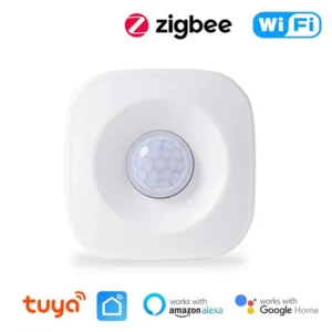 Tuya WiFi/ZigBee Body PIR-Sensor Kabelloser intelligenter Bewegungssensor Smart Life Home-Sicherheitsgateway Funktionier