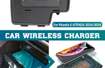 10W Qi Wireless Charger For Mazda 6 ATENZA 2016-2018 Fast Charger Car Mount Wireless Charger for Iphone 8 X XSmax for Samsung