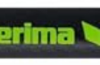 Erima Unisex Luftpumpe 8 Zoll (7242001), schwarz/Green Gecko, 0