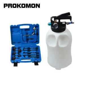 13Pcs Oil Refill Filling ATF Adapters 10L Pneumatic Transmission Oil Refilling Tool Extractor Dispenser Pump Kit