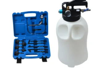 13Pcs Oil Refill Filling ATF Adapters 10L Pneumatic Transmission Oil Refilling Tool Extractor Dispenser Pump Kit