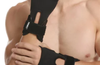 AOLIKES 1 Paar verstellbare Sport-Handgelenkschützer für Rollschuhlaufen, Snowboard, Ski-Handgelenkschoner mit Stahlplat