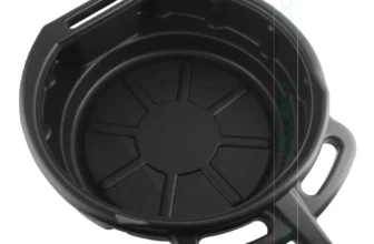 15L Oil Drain Pan Waste Engine Oil Collector Tank with Handle Gearbox Oil Drip Tray for Car Repair Fuel Fluid Change Garage Tool