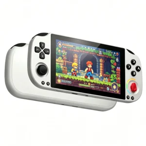 [64G] GAMEMT PSK5000 Spielkonsole 5-Zoll Bildschirm Handheld mit Hall-Joystick 3GB RAM 32GB ROM WiFi6 & Bluetooth 5.0 40