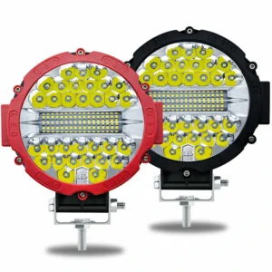 7-Zoll 51W Paar Zusatzlichter Weitwinkel-LED-Arbeitsleuchte für Offroad-Auto SUV. Wasserdicht IP67, weißes Licht.
