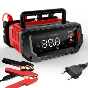 HTRC 6V 12V 24V 10A-30A Smart Repair Battery Maintainer Charger P30 Charging Charger für Auto-, Motorrad-, Boots-, Blei-