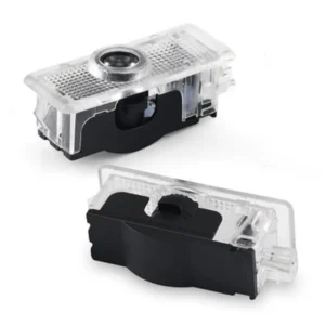 2 PCS Car Door Lights LED Logo for Mercedes Benz Ghost Shadow Auto Emblem Courtesy Step Lights for CLS Cla CLK Series