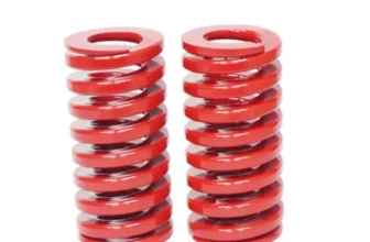 2 Pcs 25mm OD 40mm Length Compression Mould Die Springs for Tesla Model 3 Trunk, Medium Load Car Replacement Parts