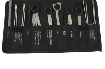 20 Pieces/kits Professional Automotive Interior Audio Stereo Car CD Player Radio Removal Keys Tool Set