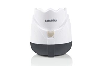 Babymoov Tulip Flaschenwärmer – Für Babyflaschen und Babygläschen, schnelles Aufheizen mit Dampf, universell mit Adapterring, automatische Abschaltung, Babykostwärmer