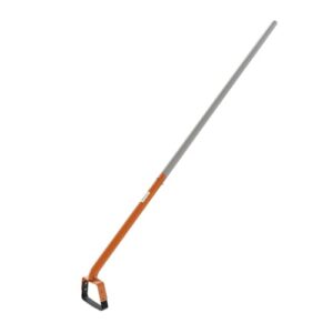 TERRADIX Pendelhacke mit Metallstiel- Hacke Harke – Unkraut entfernen – 14cm breit – gehärteter Werkzeug Stahl – nachschleifbar