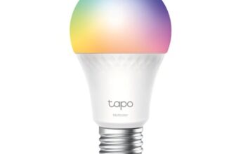 Tapo TP-Link L535E alexa lampe E27, Matter zertifiziert, Mehrfarbrige dimmbare smarte WLAN Glühbirne, Kompatibel mit Alexa, Siri oder Google Assistant, Energieüberwachung, Kein Hub notwendig