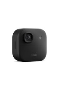 Blink Außenkamera 2K+ (neueste Generation) – Kabellose, intelligente Sicherheitskamera, 2K-Videoauflösung, verbesserte Audioqualität, bis zu zwei Jahre Batterielaufzeit – Zusatzkamera, Schwarz