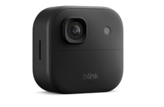 Blink Außenkamera 2K+ (neueste Generation) – Kabellose, intelligente Sicherheitskamera, 2K-Videoauflösung, verbesserte Audioqualität, bis zu zwei Jahre Batterielaufzeit – Zusatzkamera, Schwarz