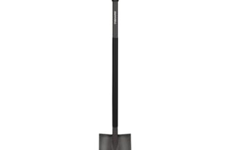 Fiskars Gärtnerspaten, Spitz, Spaten für Harte, steinige Böden