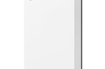 Seagate Game Drive PS4/PS5, 5TB, tragbare externe Festplatte, 2.5 Zoll, USB 3.0, weiß, LED blau, Plug and Play, Modellnr.: STLV5000200