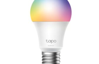 Tapo L530E alexa Lampe E27, Energie sparen, Mehrfarbrige dimmbare smarte WLAN Glühbirne, Smart home alexa zubehör, Abläufe und Zeitpläne, Kein Hub notwendig