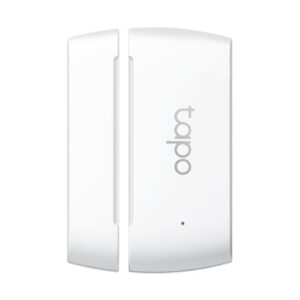 Tapo T110 Smart Kontakt Sensor für Fenster-/Türsicherung, Batterielebensdauer von mehr als 1 Jahr, Sofortige App-Benachrichtigung, Muss mit Tapo Hub verwendet Werden