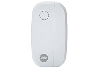 Yale Sync Alarm Tür-/Fensterkontakt (AC-DC) – Sync Smart Home Alarm – 200m Reichweite – Funktioniert mit Alexa – Google Assistant – Philips Hue