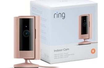 Ring Innenkamera (Indoor Camera 2. Gen.) | Überwachungskamera für den Innenbereich | 1080p-HD-Video, Privatsphäre-Sichtschutz, WLAN, ideal für Haustiere | Mini Sicherheitskamera zur Selbstinstallation