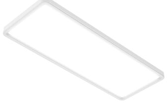 slochi LED Deckenleuchte Dimmbar, 28W Smart RGB Deckenlampe mit Fernbedienung, synchronisiert mit Musik,LED Deckenleuchten mit Alexa & Google Assistant für Wohnzimmer,Schlafzimmer,58x22cm