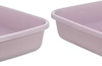 TRIXIE Junior Katzentoilette Kitty 27 x 9 x 37 cm – kompaktes Katzenklo mit niedrigem Rand für Kätzchen & Senioren-Katzen – 4042 (Packung mit 2)