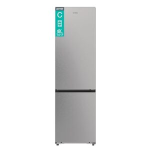 Gorenje NRB620C6X4WFE Kühl-Gefrierkombination/Freistehend/EEK: C/34dB/413 Liter/ConnectLife/Total No Frost/SuperSilent/AdaptTech/Big Volume/MultiAirflow/Convertzerozone/HxBxT:203×59,5×65,8cm/Grau