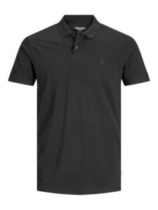 Jack and Jones Jjebasic Polo Ss Noos ,Black Detail:SLIM FIT,L