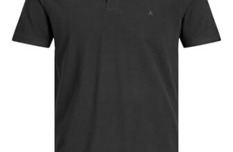 Jack and Jones Jjebasic Polo Ss Noos ,Black Detail:SLIM FIT,L