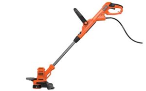 BLACK+DECKER Elektro-Rasentrimmer-/kantenschneider (550W, 30 cm Schnittbreite, AFS automatische Fadenverlängerung, werkzeuglos umstellen von Trimmen auf Kantenschneiden) BESTA530